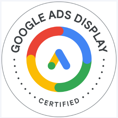 Google Ads Display Certification badge