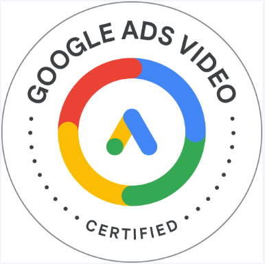 Google Ads Video Certification badge